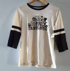 NWT Disney Parks Dumbo Baseball Shirt Size Small